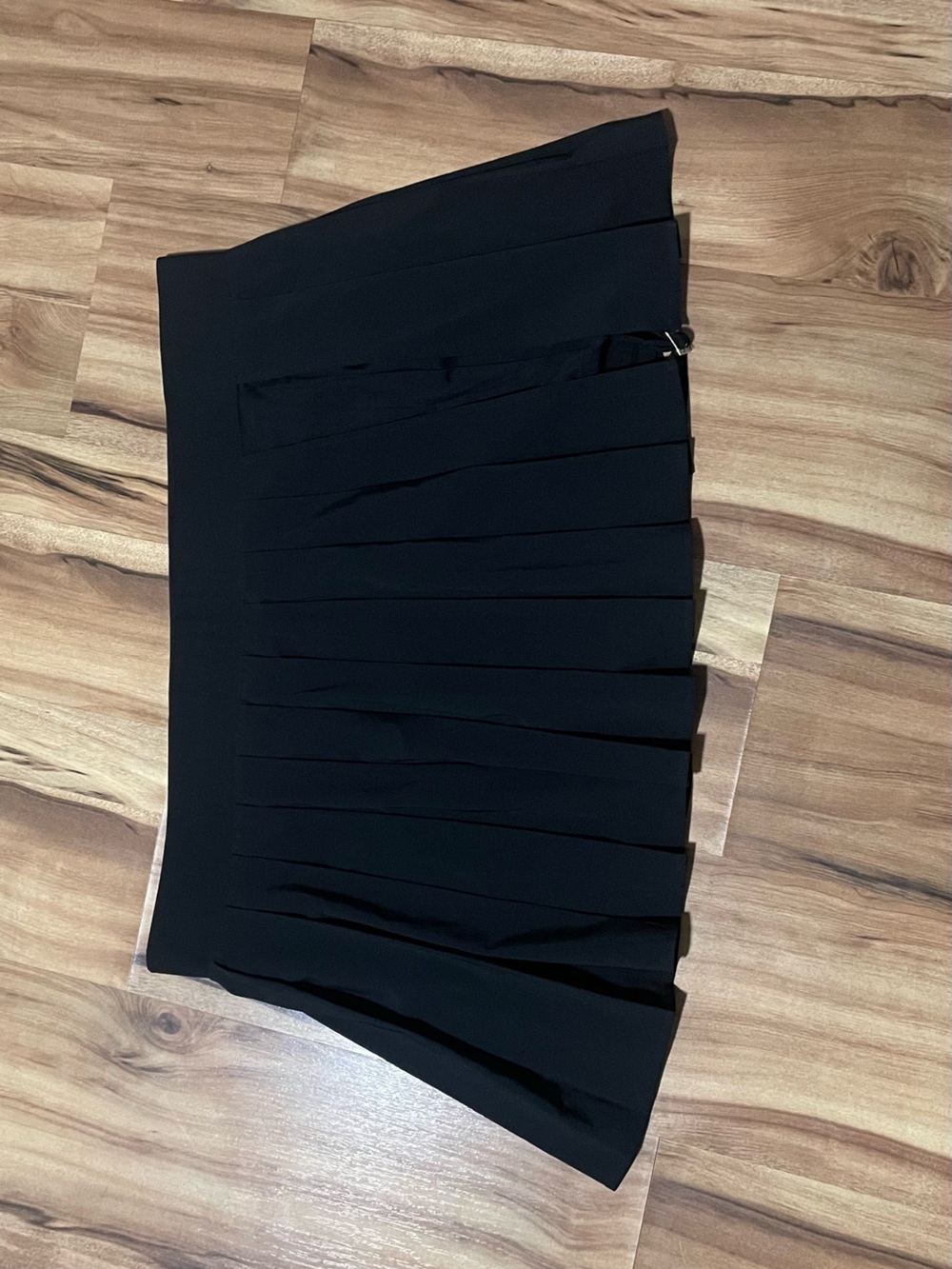 Breezeful™ High Waisted Pleated 2-in-1 Pocket Adjustable Buckle Mini Skirt 2X